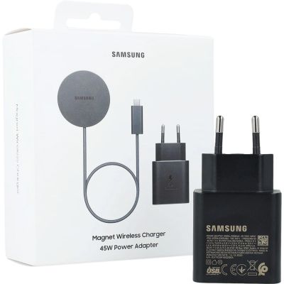 3. Samsung EP-P2900TBE 25W Wireless Charger with 45W Adapter - Gray