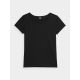 4. Women's regular plain T-shirt 4F 4FMM00TTSHF732-20S