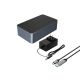 2. Orico 6656C3-C 5-Bay Docking Station with Offline Clone Function 2.5"/3.5" SATA HDD/SSD - Gray