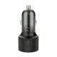 4. EVERACTIVE CAR CHARGER 1X USB QC3.0, 1X USB-C PD 75W BLACK CC-50Q