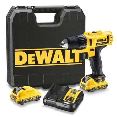14. 12V 2-Battery Cordless Drill Driver DeWalt DCD710D2-QW