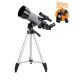 8. Celestron Travelscope 70 DX Spotting Scope Black, Gray