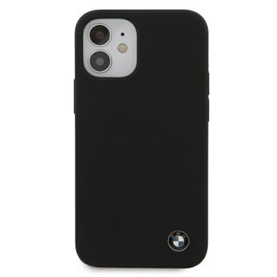 3. BMW Silicone Signature Case for iPhone 12 mini - Black