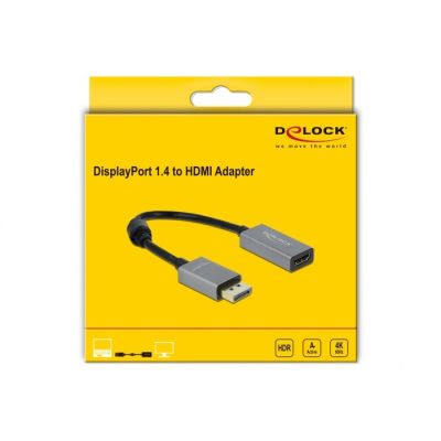 2. DeLOCK Active DisplayPort 1.4 to HDMI Adapter 4K 60 Hz (HDR)