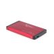 GEMBIRD EE2-U3S-2-R Hard Drive Case (2.5"; USB 3.0; Aluminum; Red)
