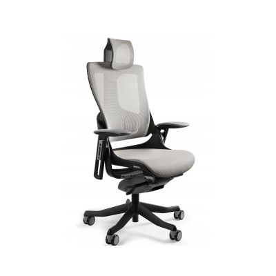 Wau 2 NW42 mesh office chair snowy/black
