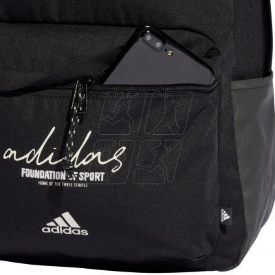 6. Adidas Brand Love Allover Print Classic IX6802 backpack