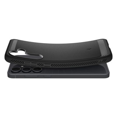 10. Spigen Rugged Armor Case for Samsung Galaxy S25 FE - Matte Black