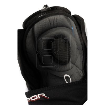 6. Bauer Vapor Flypro Sr 1064865 hockey shin guards