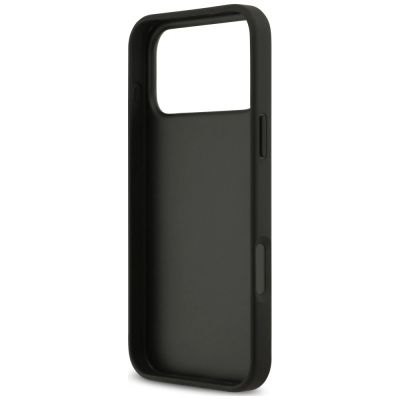 7. Guess 4G nauble Card Triange Case for iPhone 18 Pro Max / 17 Pro Max – black