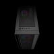 4. GEMBIRD FORNAX 4000 MIDI-TOWER CASE (2X USB 3.0, 1X USB 2.0, HD AUDIO, GLASS SIDE PANEL, ARGB BACKLIGHT) BLACK