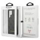 8. Guess GUHCS23LG4GFGR S23 Ultra S918 grey/grey hardcase 4G Metal Gold Logo