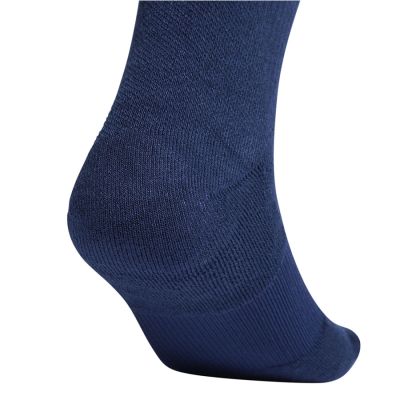 3. Adidas Football Crew Performance Socks Navy Blue KE9883