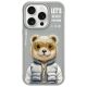 Nimmy Cool&Cute 2.0 Bear Case for iPhone 15 Pro Max - Gray