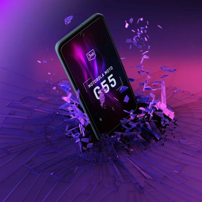 26. Hybrid glass 3mk FlexibleGlass for Motorola Moto G55 5G