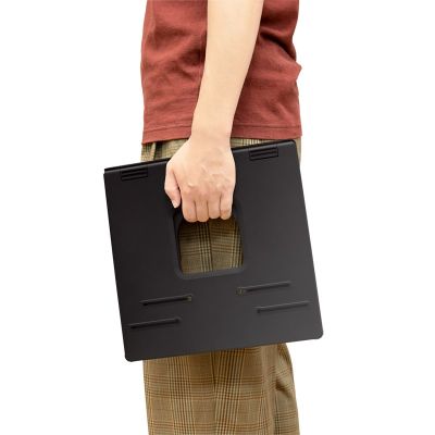 8. LogiLink AA0133 Laptop Stand Notebook Stand Black 40.6 cm (16")