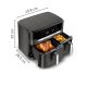 Tefal Easy Fry Dual XXL EY942HE0 fryer Double 11 l Autonomous 2020 W Hot Air Fryer Gray