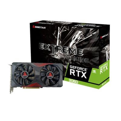 BIOSTAR RTX 3060 12GB Graphics Card