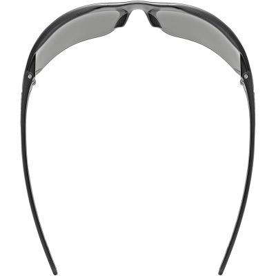3. UVEX Equate cycling glasses, black matt/smoke