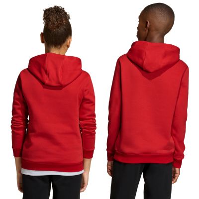 11. adidas Entrada 26 Hoody red JZ6568