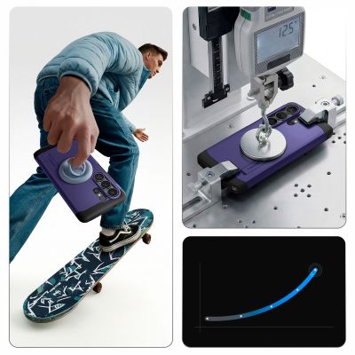 14. Spigen Tough Armor Mag MagSafe Case for Samsung Galaxy S26 Ultra - Purple