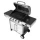 4. Black+Decker BXOG16550E gas grill (4 burners x 3.6 kW + 1 burner 2.1 kW)