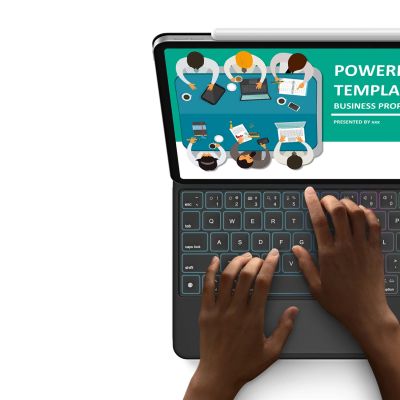 11. Dux Ducis Keyboard (MK Series) Case with Bluetooth Keyboard for iPad Pro 11" 2024 - Black