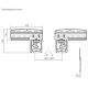 11. Maclean TV mount, compatible with Samsung QLED TVs, 43"-85", max. 60kg, MC-806 N