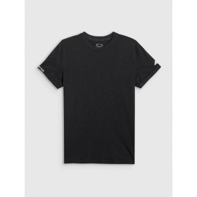 5. Men's regular T-shirt 4F 4FRSS26TTSHM4378-20S