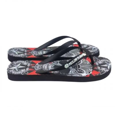 8. Philipp Plein M IMPS900 men's flip-flops