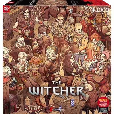 2. Good Loot: The Witcher - Birthday puzzle, 1000 pieces