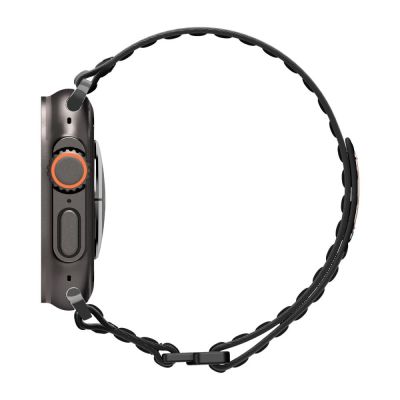 3. Spigen WBF0 Strap for Apple Watch 44 / 45 / 46 / 49 mm - Black