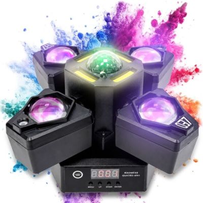 LIGHT4ME MADNESS QUATRO 4IN1 moving axis multi-effect