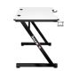5. Huzaro Hero 2.5 White Gaming Desk