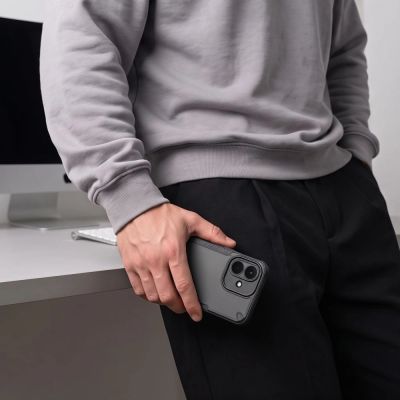 6. Tech-Protect Rugged Shield Case for Xiaomi Redmi Note 17 Pro 5G - Matte Black
