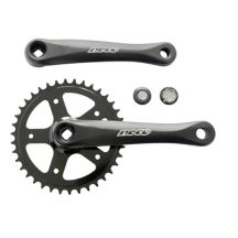 NECO NSA-1005-3 38T Aluminum Black Crankset
