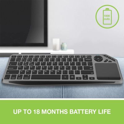 14. TECHLY WIRELESS DUAL BT/RF TOUCH KEYBOARD