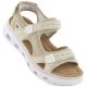 9. Comfortable Velcro sandals Rieker W RKR691 beige