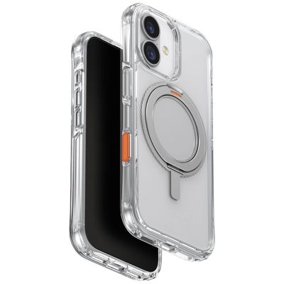 Uniq Swivix 360 Rotating Kickstand Case for iPhone 17 - Transparent