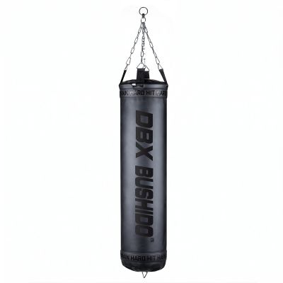 2. PREMIUM Punching Bag + Hoop SBRX Black Empty - 150cm | DBX Bushido