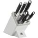 Zwilling All * Star Self-Sharpening Knife Block Set of 5 - Silver