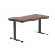ACTIVEJET desk with electric height adjustment 120x60 ET119S black/white