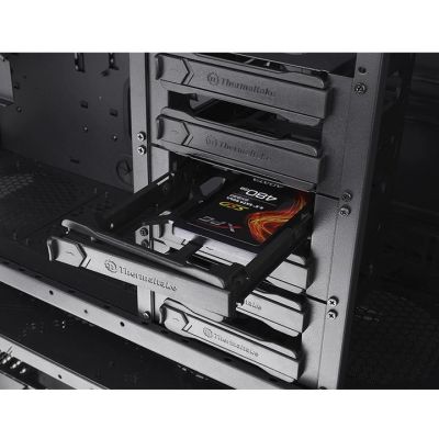 21. Thermaltake View 91 RGB TG CA-1I9-00F1WN-00 Case (ATX, Extended ATX, Micro ATX, Mini ITX, XL-ATX; Black)