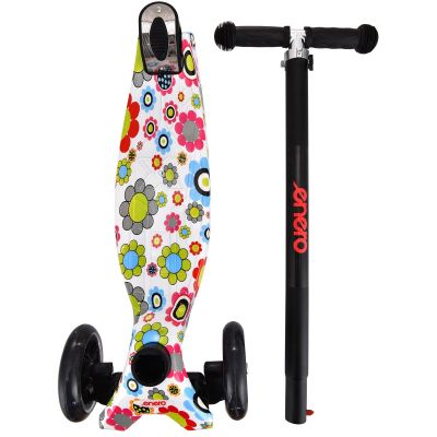 9. ENERO MAXI FLOWERS 3-WHEEL BALANCE SCOOTER