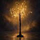 7. DECORATIVE TREE 240 LED 180 CM BLACK LUCA