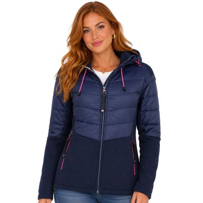 Women’s Fleece Jacket Geographical Norway TRENDY NAVY DB LADY 024 (WY7171F/GN-NAVY)