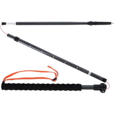 9. VIKING Mission FS foldable ski touring poles 47-140cm, gray
