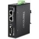 TRENDnet TI-M12 Industrial Gateway - 100Mb LAN, RS-232, RS-485, Modbus, RS-442 - DC - Wall/DIN rail mountable - TAA compliant
