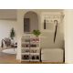 7. LOKA SHOE CABINET WHITE
