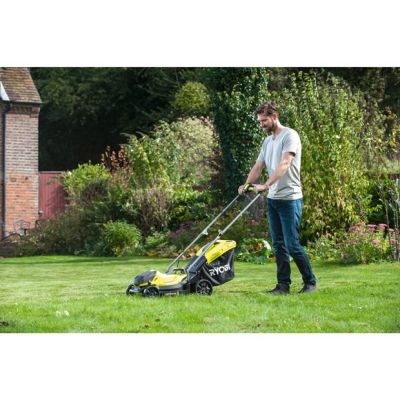 6. 18V OLM1833B Cordless Lawn Mower without Battery RYOBI